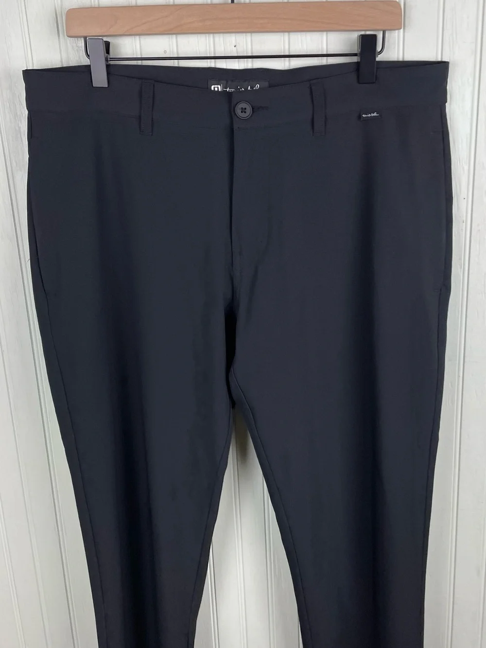 Travis Mathew Men's Out Early Pant Black Size 34 Performance Casual Golf 1MY796